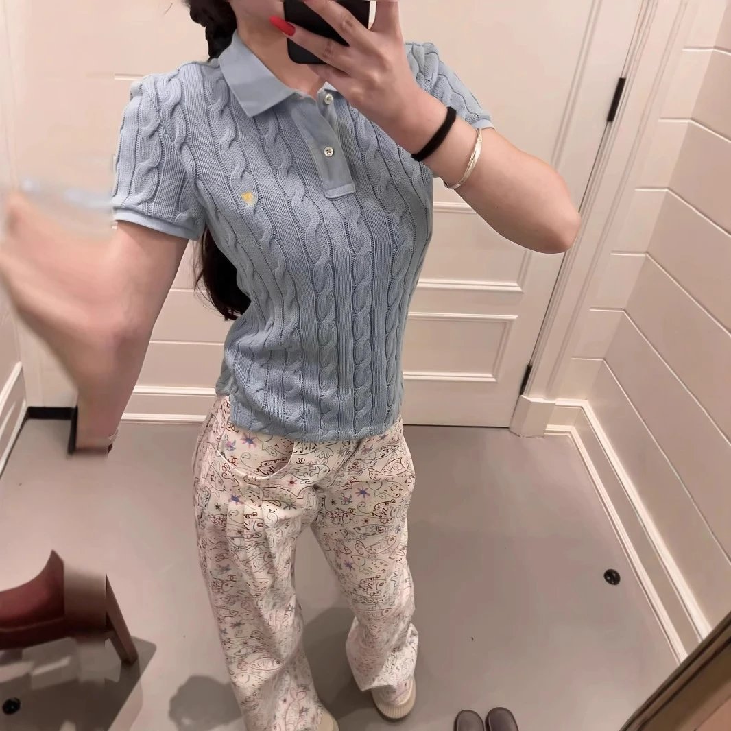 Ralph Lauren Knit Sweater T-shirt RL