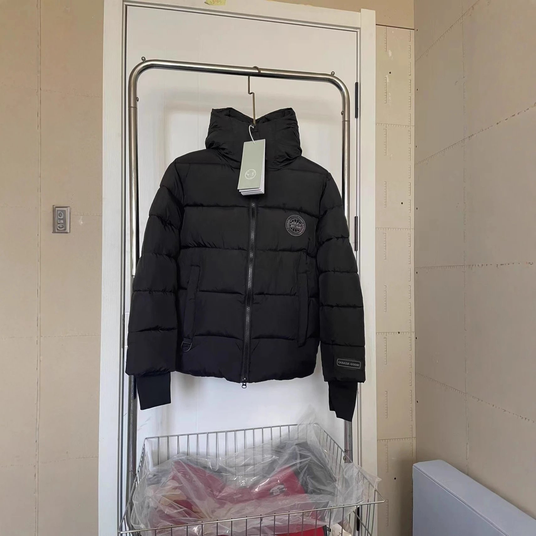 Canada Goose hooded down jacket