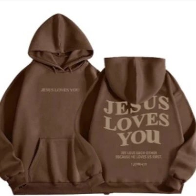 Letter Hooded Sweatshirt