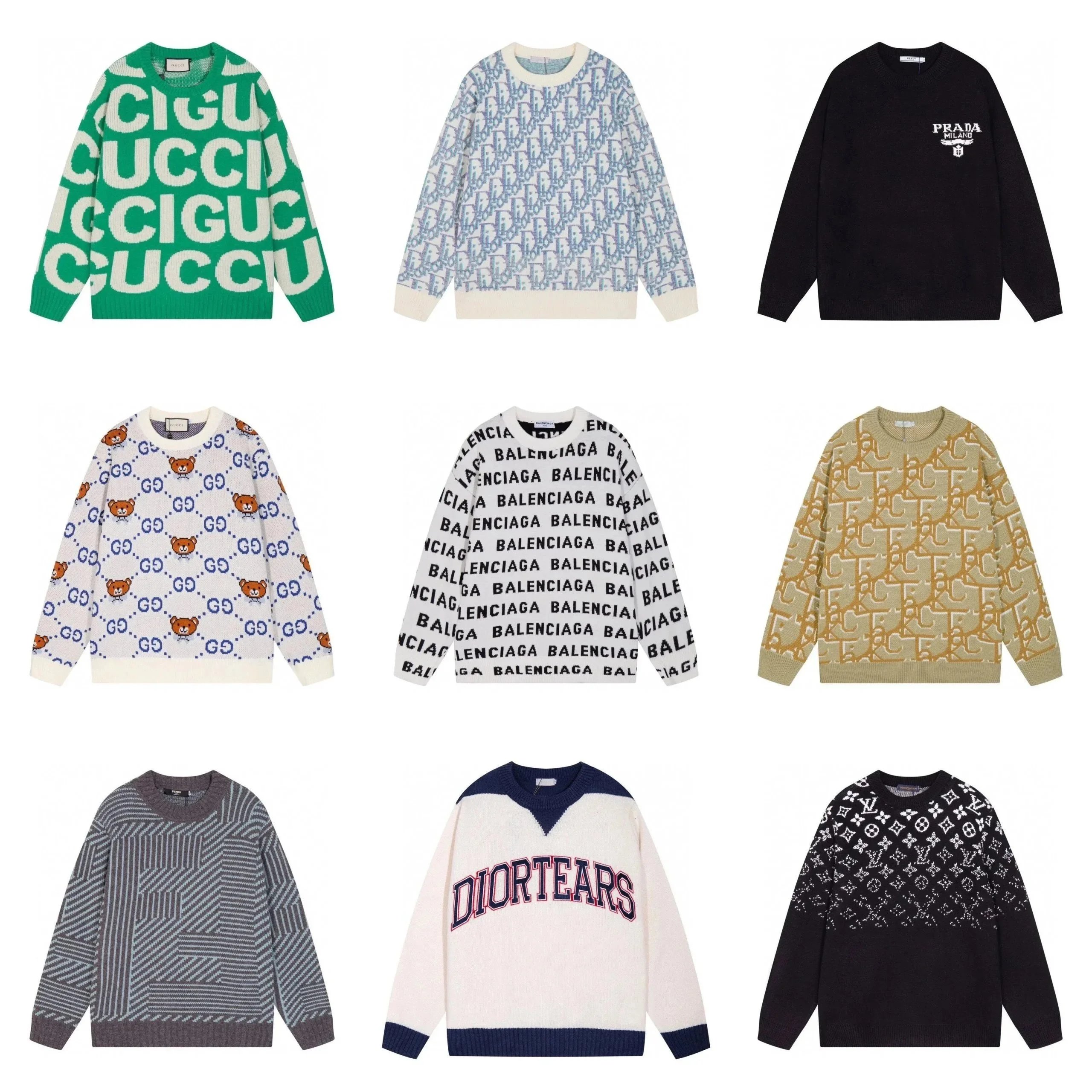 Dior Gucci Prada Sweater