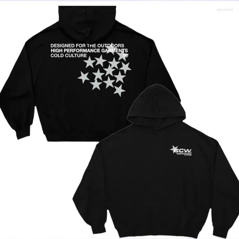 Letter Hooded Sweatshirt